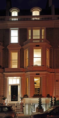 Londoni viktoriánus házak egykor és most