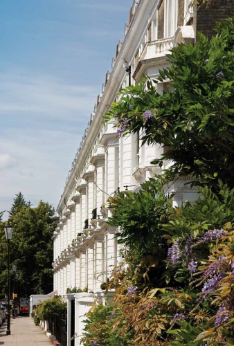 Londoni viktoriánus házak egykor és most