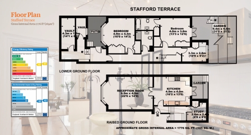 Londoni viktoriánus házak egykor és most