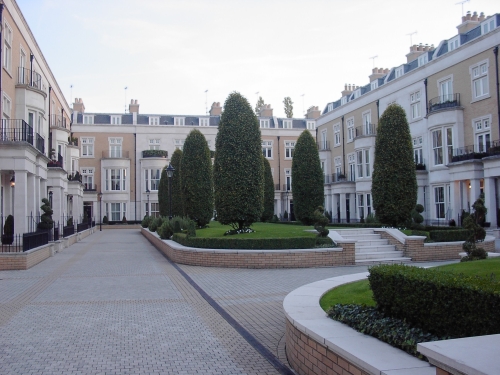 Londoni viktoriánus házak egykor és most