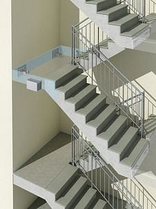 Vasbeton lépcsők lépéshang-szigetelése