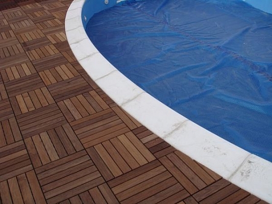 Teherbíró, tartós, esztétikus fa burkolólapok