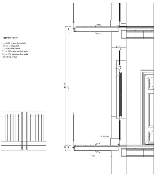 Egy függőfolyosó felújításának viszontagságos története (1. rész)