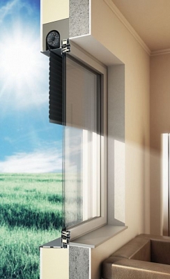 Az árnyékolók nem idegen testek az épületen