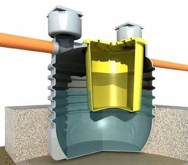 Négy-öt főt ellátó szennyvíztisztító kisberendezés
