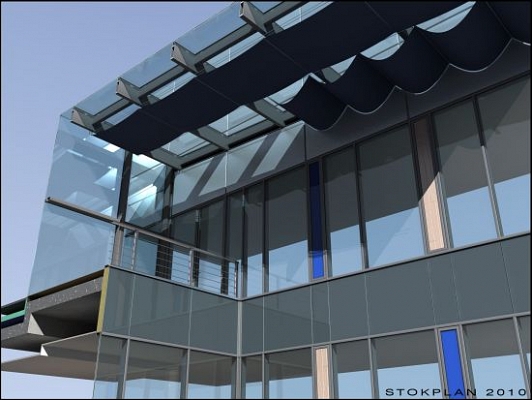 Elemes homlokzat és más különleges megoldások az új K&H-épületen Elemes homlokzat és más különleges megoldások az új K&H-épületen