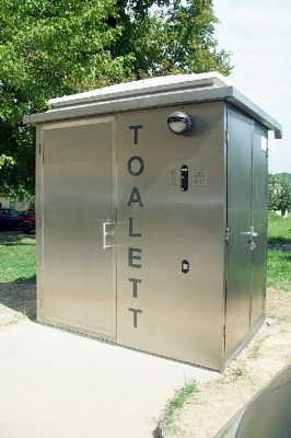 Vandálbiztos automatikus illemhelyek