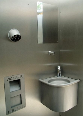 Vandálbiztos automatikus illemhelyek