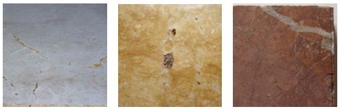 Így lehet elrontani egy drága mintás márvány lapburkolatot