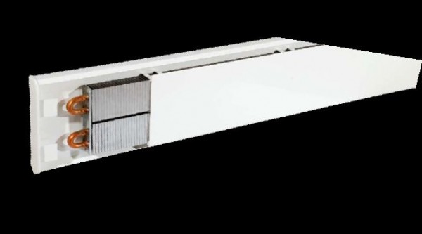 A falba simuló hatékony szegélyfűtőtestek