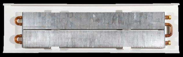 A falba simuló hatékony szegélyfűtőtestek