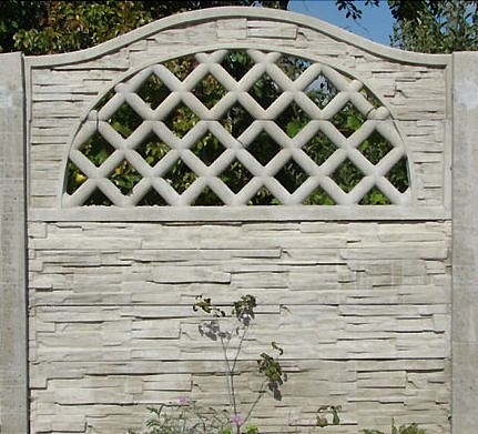 Egyszerűen telepíthető betonkerítések