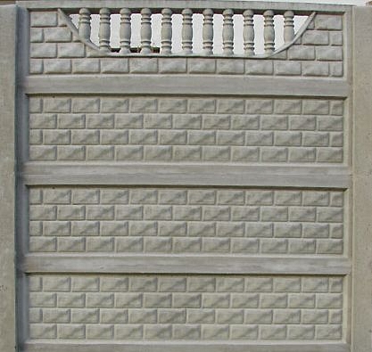 Egyszerűen telepíthető betonkerítések