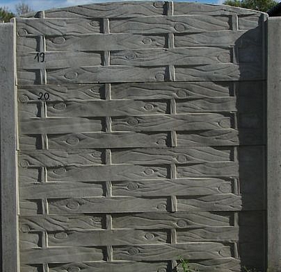 Egyszerűen telepíthető betonkerítések