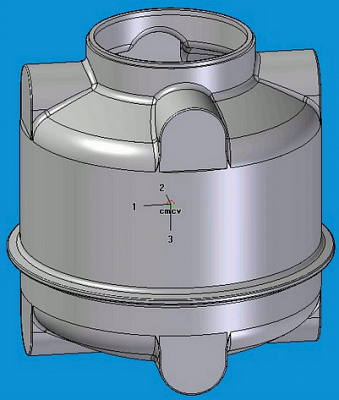 Felszínre vagy földbe helyezhető esővízgyűjtő tartály