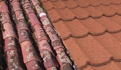 Új típusú tető kőzúzalék bevonattal ellátott préselt acélból