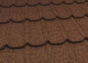 Új típusú tető kőzúzalék bevonattal ellátott préselt acélból