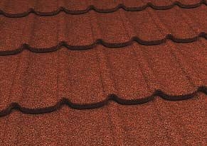 Új típusú tető kőzúzalék bevonattal ellátott préselt acélból