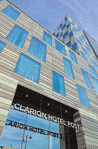 A modern építészet változatos, lendületes, különleges burkolata