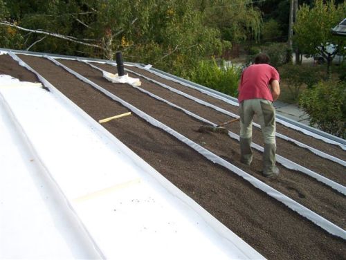 Miért nem csúszik le a talaj a ferde zöldtetőn? Miért nem csúszik le a talaj a ferde zöldtetőn?