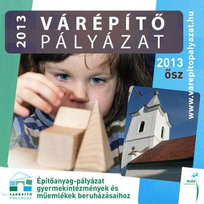 13 millió forintnyi építőanyag nyerhető el pályázaton