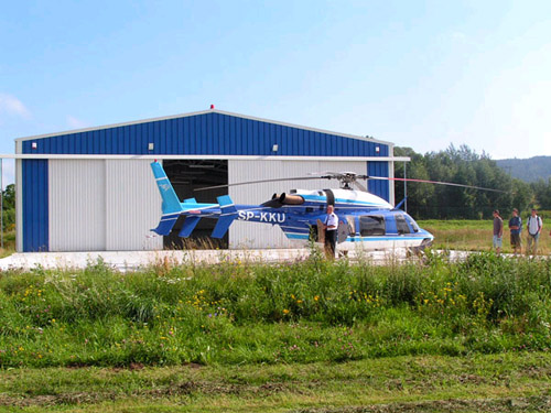 Csarnokok extraszéles kapuval