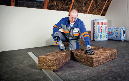 Magastetők hőszigetelése szarufák között