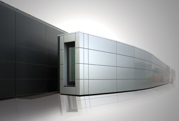 Letisztult megjelenésű, önhordó homlokzatburkolat