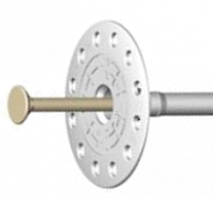 Homlokzati hőszigetelés rögzítő dübel flexibilis dübeltányérral Homlokzati hőszigetelés rögzítő dübel flexibilis dübeltányérral