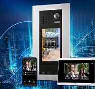 Új kaputelefon-sorozat társasházakhoz és irodákhoz Új kaputelefon-sorozat társasházakhoz és irodákhoz