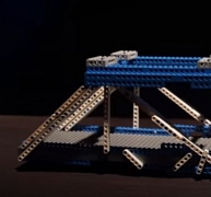 Lego elemekből terveztek hidakat építőmérnök-hallgatók egy szakmai versenyen