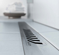 Egyszerű beépíthetőség, letisztult dizájn – zuhanyfolyóka rozsdamentes acélból Egyszerű beépíthetőség, letisztult dizájn – zuhanyfolyóka rozsdamentes acélból