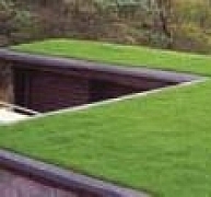 A nagy fesztávú tetőpanelekkel zöldtetők is készíthetők A nagy fesztávú tetőpanelekkel zöldtetők is készíthetők